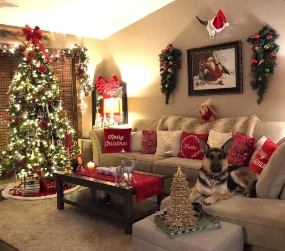 Decorating Ideas Living Room For Christmas