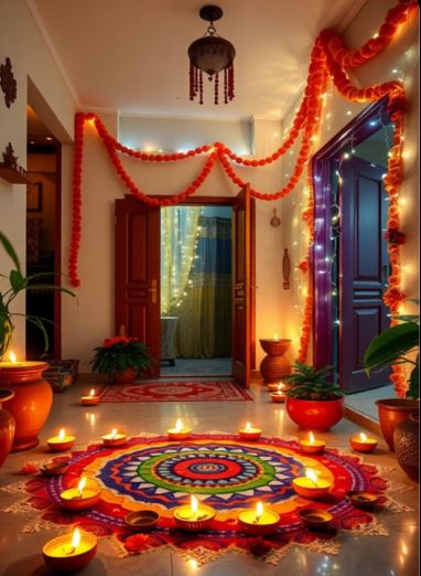 Diwali Decoration Ideas At Home