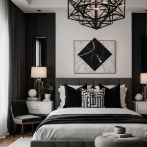 Black And White Bedroom Decor Ideas