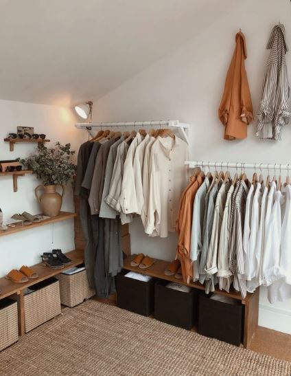 Clothes Storage Ideas For Small Spaces