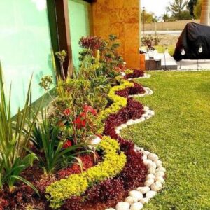 Flower Garden Ideas In Front Of House