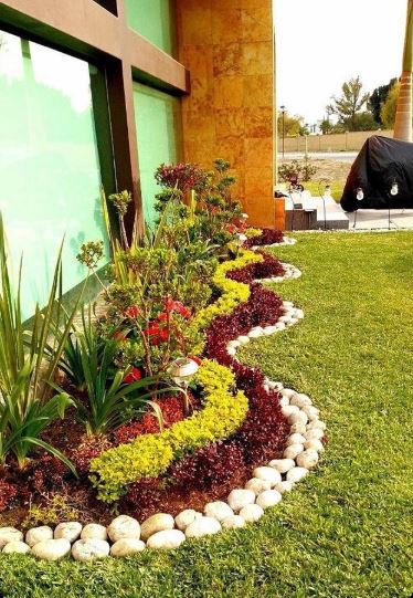 Flower Garden Ideas In Front Of House