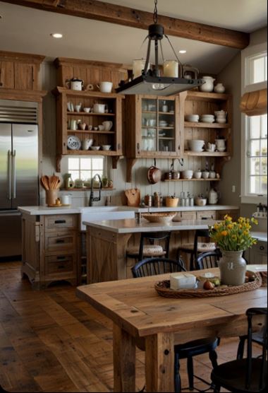 Rustic Farm Kitchen Decor Ideas